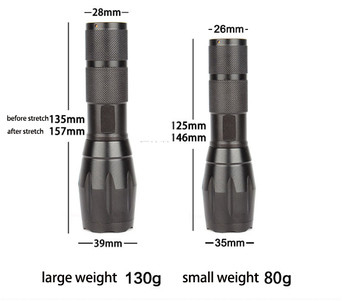Billige XPE Penlight Fackel 3W Pen Light Mini Led Flashlight des super hellen tragbaren Aluminium-
