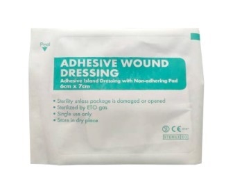 Nicht steriles Gauze Adhesive Wound Dressings Non gesponnenes 6x7