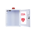 Defibrillator-Metallspeicher AED-Kabinett an der Wand befestigt