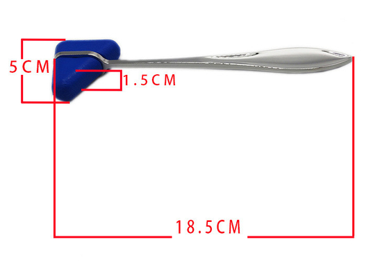 bunter SS Gummi des 18.5cm Dreieck-neurologischen Reflexschlaghammer-