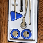 Neurologischer 5-teiliger Hammer eingestellt mit dem Kasten benutzt in den verschiedenen Situationen