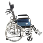 Manuelle Mobilitäts-Gehhilfe-Kommode-stützen faltende Rollstuhl-Wanderer