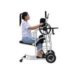 Ledersitz-Mobilitäts-Gehhilfe-hydraulischer Hebel-flexible Krücken-Wanderer-Roller