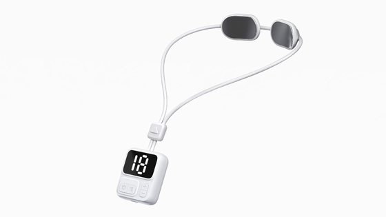Hals Aoolif 1200mah Smart Massager tragbarer Mini Electric Relief Pain